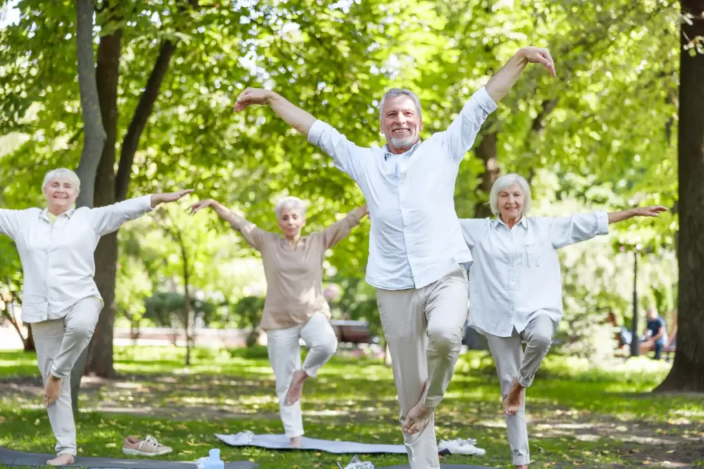Senior balance training and fall prevention